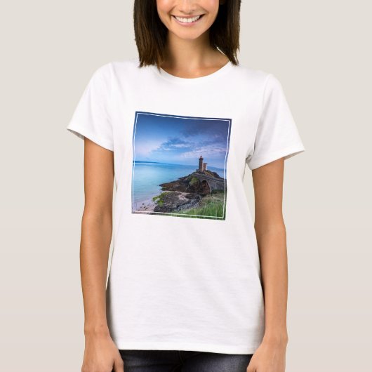 灯台 Light house Plouzane France Tシャツ (正面)