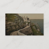 灯台、Llandudno、ウェールズまれなPhotochrom 名刺 (裏面)