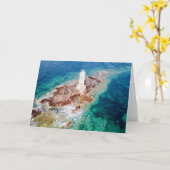 灯台 | Mangiabarche Light house Italy カード (黄色い花)