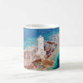 灯台 | Mangiabarche Light house Italy コーヒーマグカップ (中央)