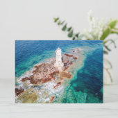灯台 | Mangiabarche Light house Italy サンキューカード (スタンド正面)