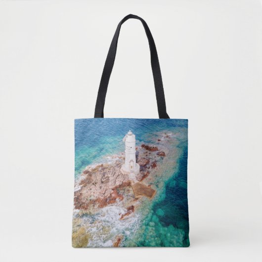 灯台 | Mangiabarche Light house Italy トートバッグ (正面)