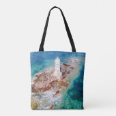 灯台 | Mangiabarche Light house Italy トートバッグ (裏面)