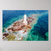 灯台 | Mangiabarche Light house Italy ポスター (正面)