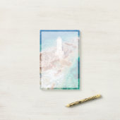 灯台 | Mangiabarche Light house Italy ポストイット (デスク上)