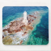 灯台 | Mangiabarche Light house Italy マウスパッド (正面)