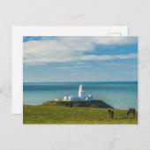 灯台 | Pembrokeshire Strumble Head Wales ポストカード (正面/裏面)