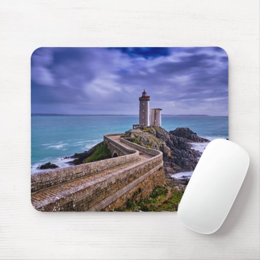 灯台 | Petit Minou Light house France マウスパッド (マウス)