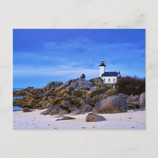 灯台 | Phare de Pontusval France Finistere ポストカード (正面)