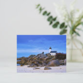 灯台 | Phare de Pontusval France Finistere ポストカード (スタンド正面)
