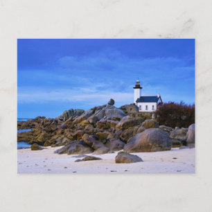灯台   Phare de Pontusval France Finistere ポストカード