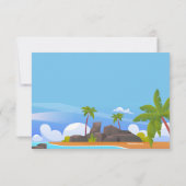 灯台 Save the Date 発表  セーブザデート (裏面)