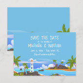 灯台 Save the Date 発表  セーブザデート (正面/裏面)