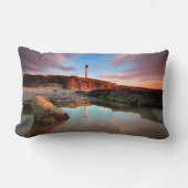 灯台 Sea-Light Lossiemouth Scotland ランバークッション (正面)