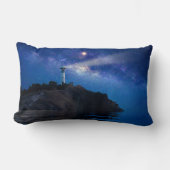 灯台 | Starry Night Lighthouse ランバークッション (正面)