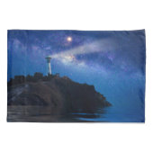 灯台 | Starry Night Lighthouse 枕カバー (裏面)