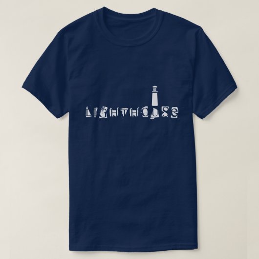 灯台 Tシャツ (デザイン正面)