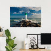 灯台 Wellington Ontarioカナダ ポスター (ホームオフィス)