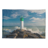 灯台 Wellington Ontarioカナダ 枕カバー (裏面)