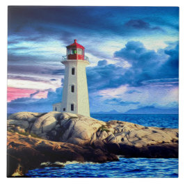 灯台L -大きいセラミックタイル タイル