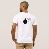 灯心のティー Tシャツ (裏面フル)