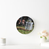 灯明 ラウンド壁時計 (ホーム)