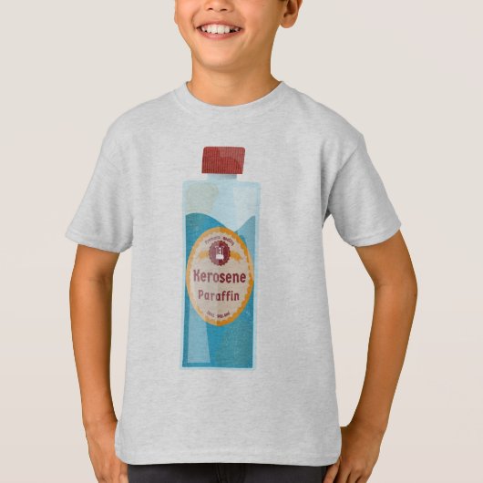 灯油ボトル パラフィン Tシャツ (正面)