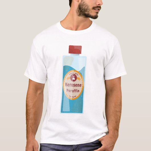 灯油ボトル パラフィン Tシャツ (正面)