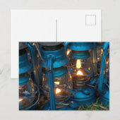 灯油ランプ | Ol Pejeta Bush Camp ポストカード (正面/裏面)