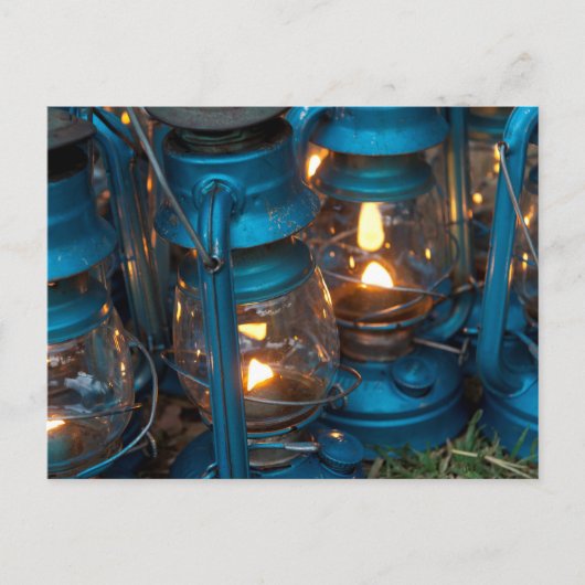 灯油ランプ | Ol Pejeta Bush Camp ポストカード (正面)