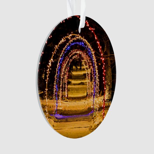 灯火トンネル オーナメント (正面)