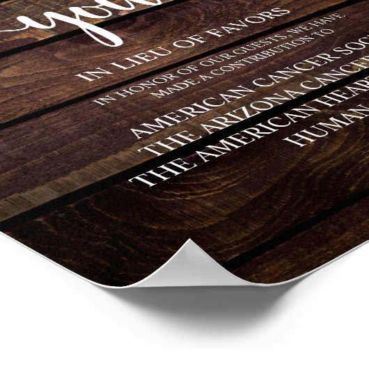 灯火、寄附結婚、寄附 ポスター (角)