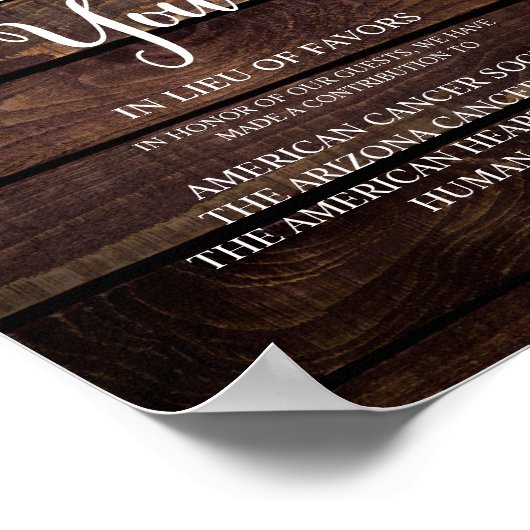 灯火、寄附結婚、寄附 ポスター (角)