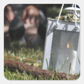 灯篭 スクエアシール (正面)