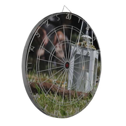 灯篭 ダーツボード (正面左)