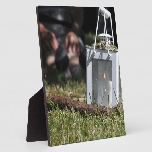 灯篭 フォトプラーク (側面)