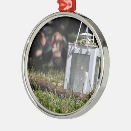 灯篭 メタルオーナメント (左)