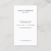 灯航海の台名刺 名刺 (裏面)