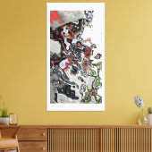 灰から灰へ926 キャンバスプリント (インサイチュ (リビング))