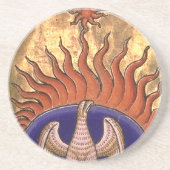 灰から立ち上がるフェニックス コースター (正面)