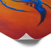 灰から12 x 18 ポスター (角)