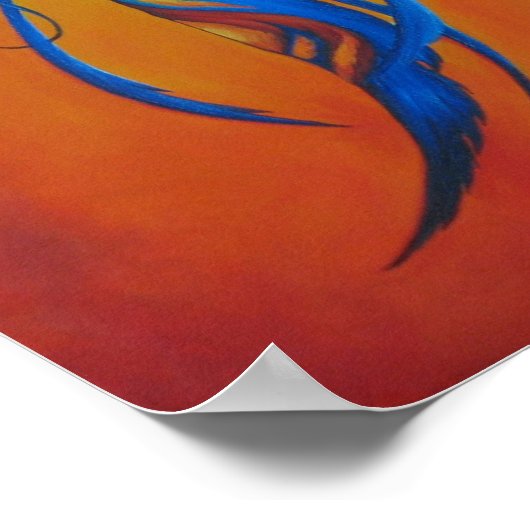 灰から12 x 18 ポスター (角)