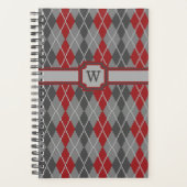 灰と燃え殻のアーガイルプランナー プランナー手帳 (正面)