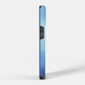 灰と白のオオカミの肖像画  iPhoneケース (右側面)