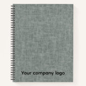 灰と白のテクスチャ。ノートブック ノートブック (正面)