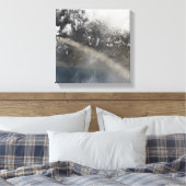 灰と蒸気は引き続き沸騰する キャンバスプリント (インサイチュ (寝室))