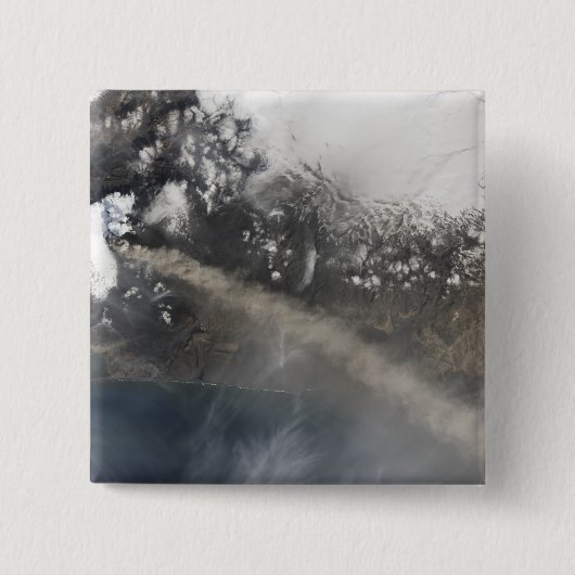 灰と蒸気は引き続き沸騰する 缶バッジ (正面)