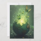 灰の中から生きる命 招待状 (裏面)