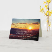 灰の代わりに美しさを、 カード (黄色い花)