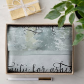 灰の垂直美しいティッシュペーパー 薄葉紙 (ギフト)